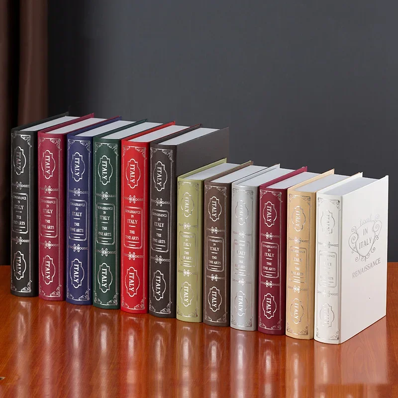 Requisiten Bücher – Dekorative Buchboxen Im Vintage-Design, 2 Größen, Mit Heißprägung, Für Regal, Tisch & Fotografie, Als Geschenk