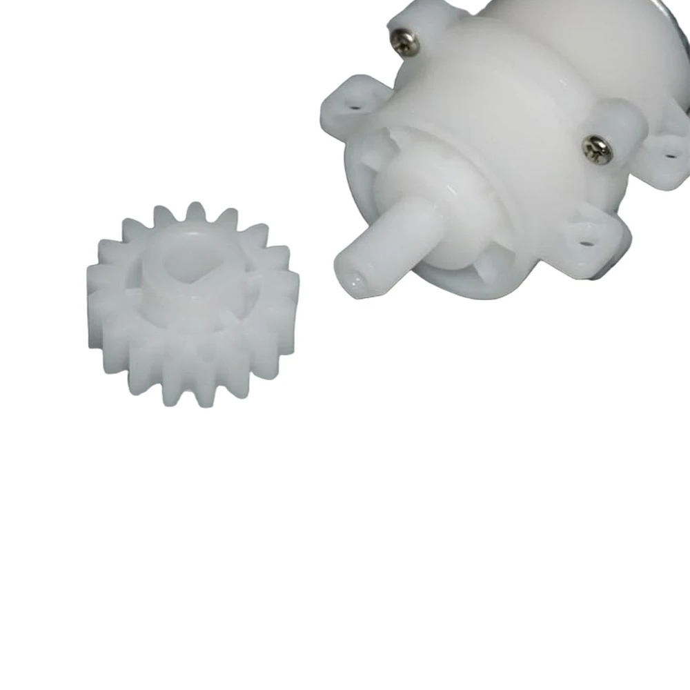 3-Stage 310 Planetary Gear Motor 3-5V High Torque, D-Shaft 17T Output Gear for Smart Trash Can/Flip Lid Actuator