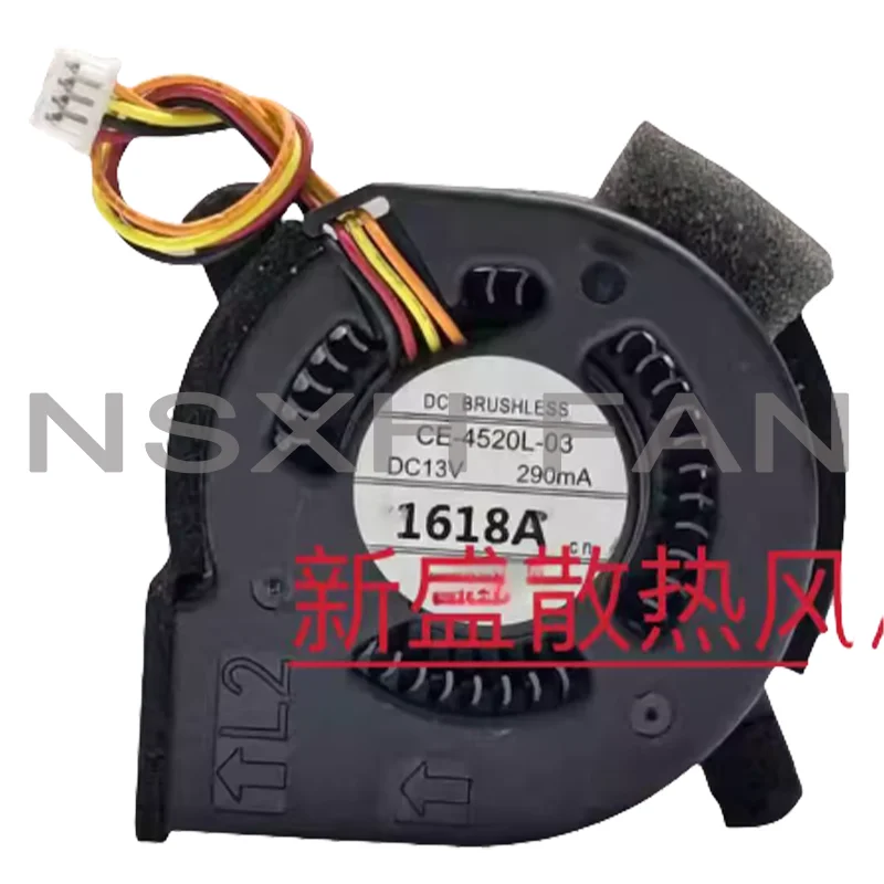 

CE-4520L-03 Brand New 13V 290mA 4520 Pcooling Fan