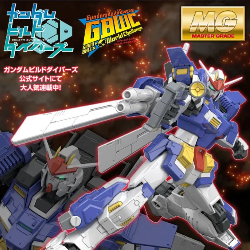 BANDAI  MG 1/100 RX-78TB-3［FA］Stormbringer New Mobile Report Gundam Wing Assembly Plastic Model Kit Action Toy Figures Gift