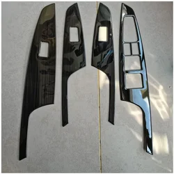 Car Accessories FOR Hyundai Tucson 2015 2016 2017 2018 Window glass switch panel inner armrest bright stick Car Stickers