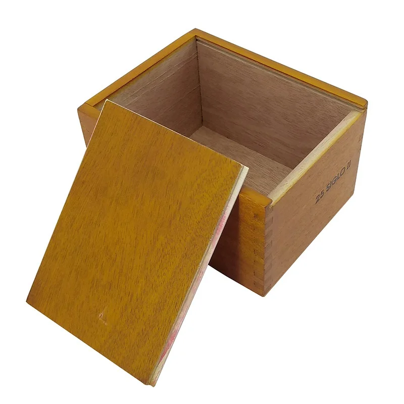 Premium Wooden Box for Cigar Cigarette, Tobacco Case, Humidor Container, Custom Logo and Color, 25 SIGLO II