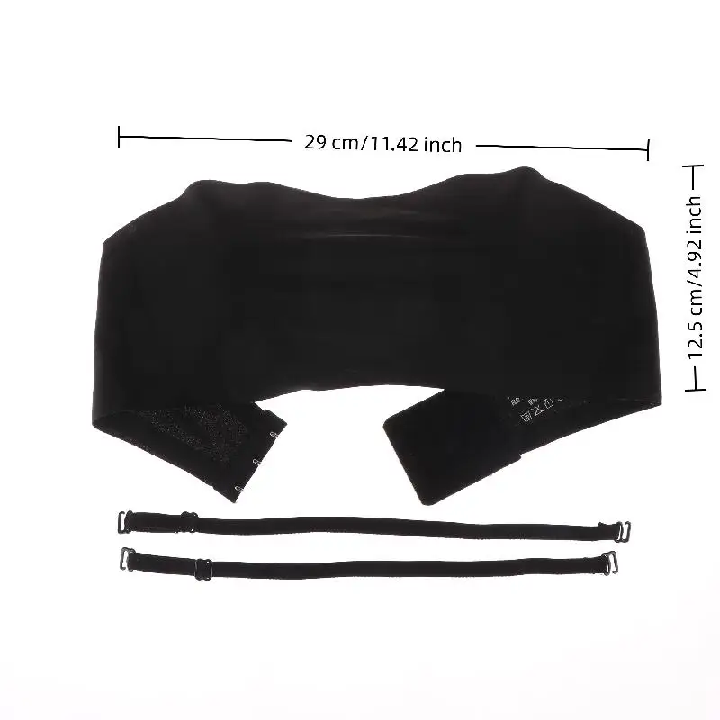 Seksowny Bezszwowy Top Tube Biustonosz Niewidoczny Bez Ramiączek Bielizna Damska Cienki Antypoślizgowy Push Up Bralet Bez Fiszbin Damska Bielizna