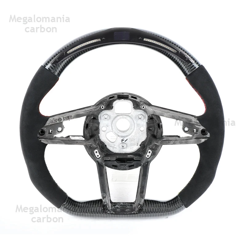 

Complete Steering Wheel Carbon Fiber New for Audi TT R8 Q8 S1 S3 S4 S5 S6 S7 Rs3 Rs4 Rs5 Rs6 Rs7 Rs8 C6 C7 C8 TTS Upgrade Sports