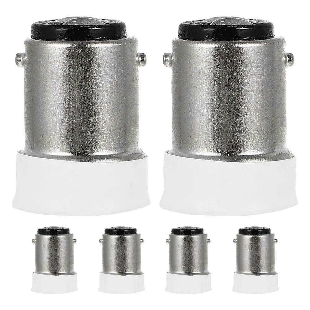

6Pcs Light Socket Converters Bulb Socket Replacement Lamp Holder Converter Threaded Base Household Fixture Repair Parts