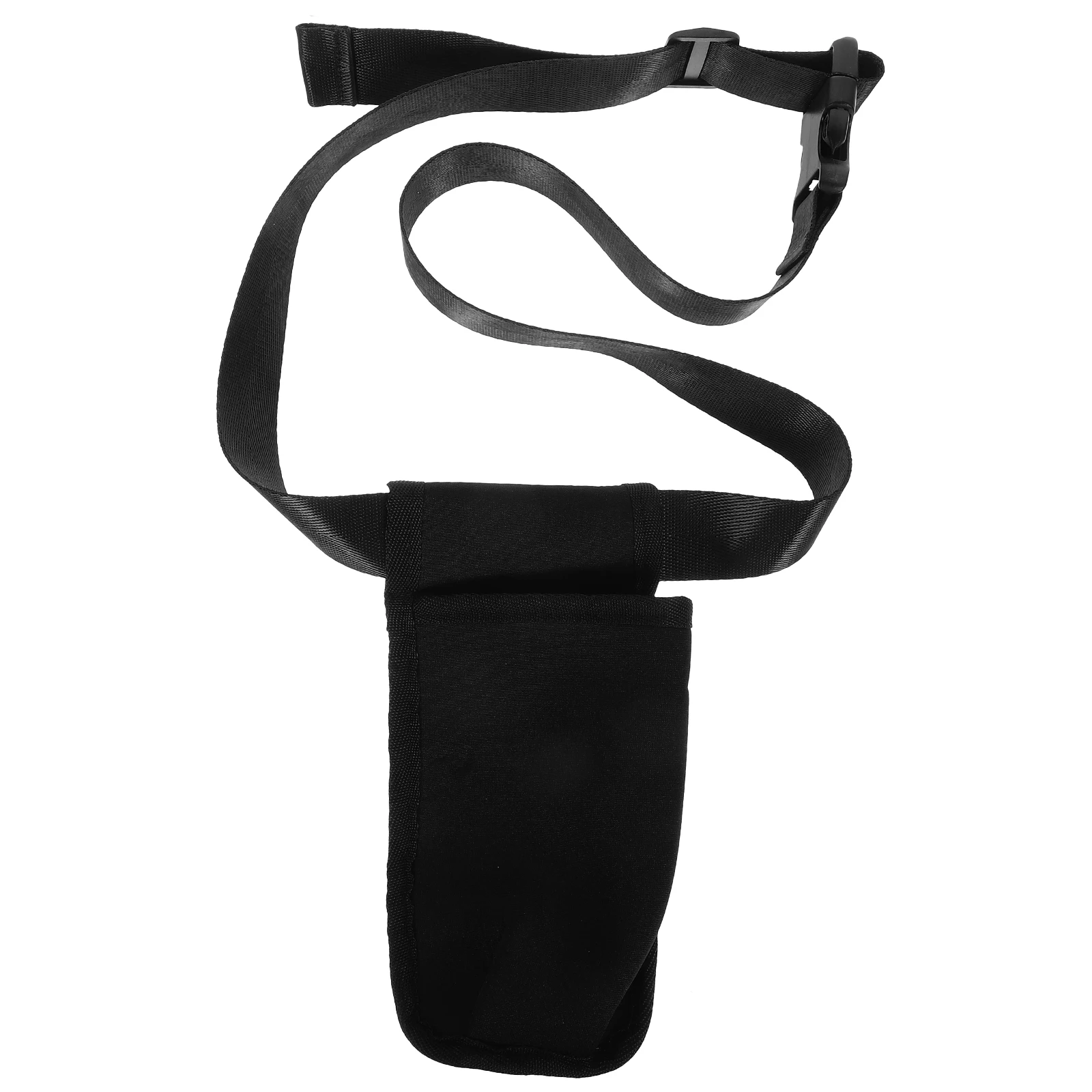 

Essential Oil Bottle Fanny Pack Black Single Tube Massage Lotion Portable Waist Bag Storage Pouch Bottles Neoprene