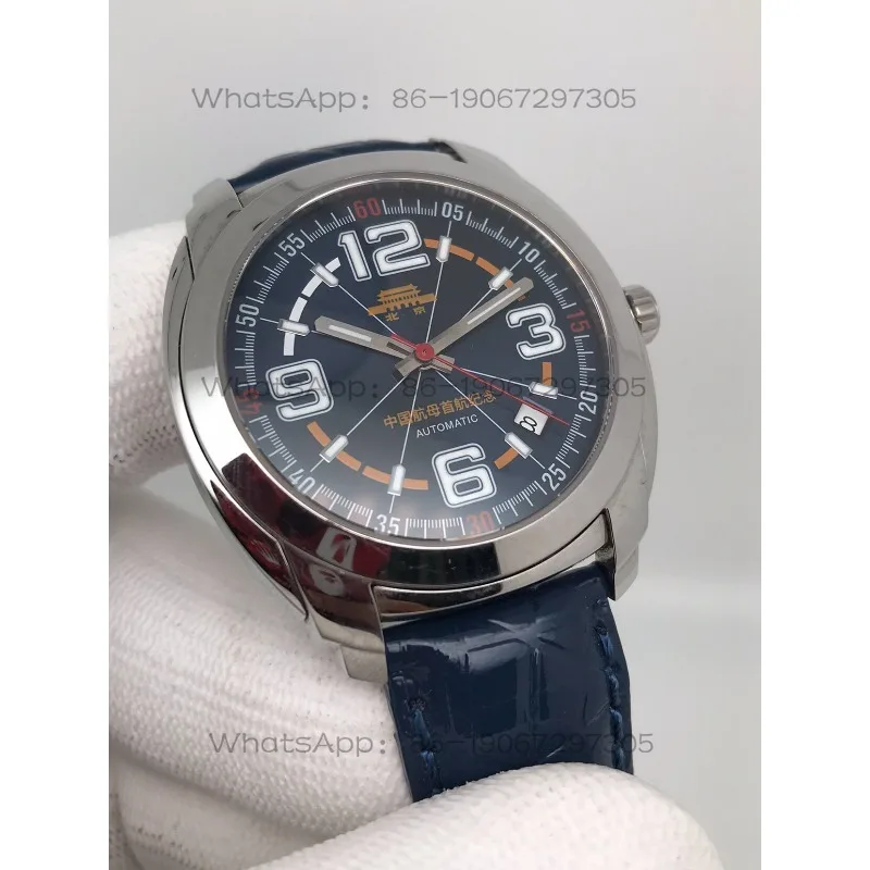 Fashion Sapphire Mirror, Stainless Steel Case Watch, Fully Automatic Machinery