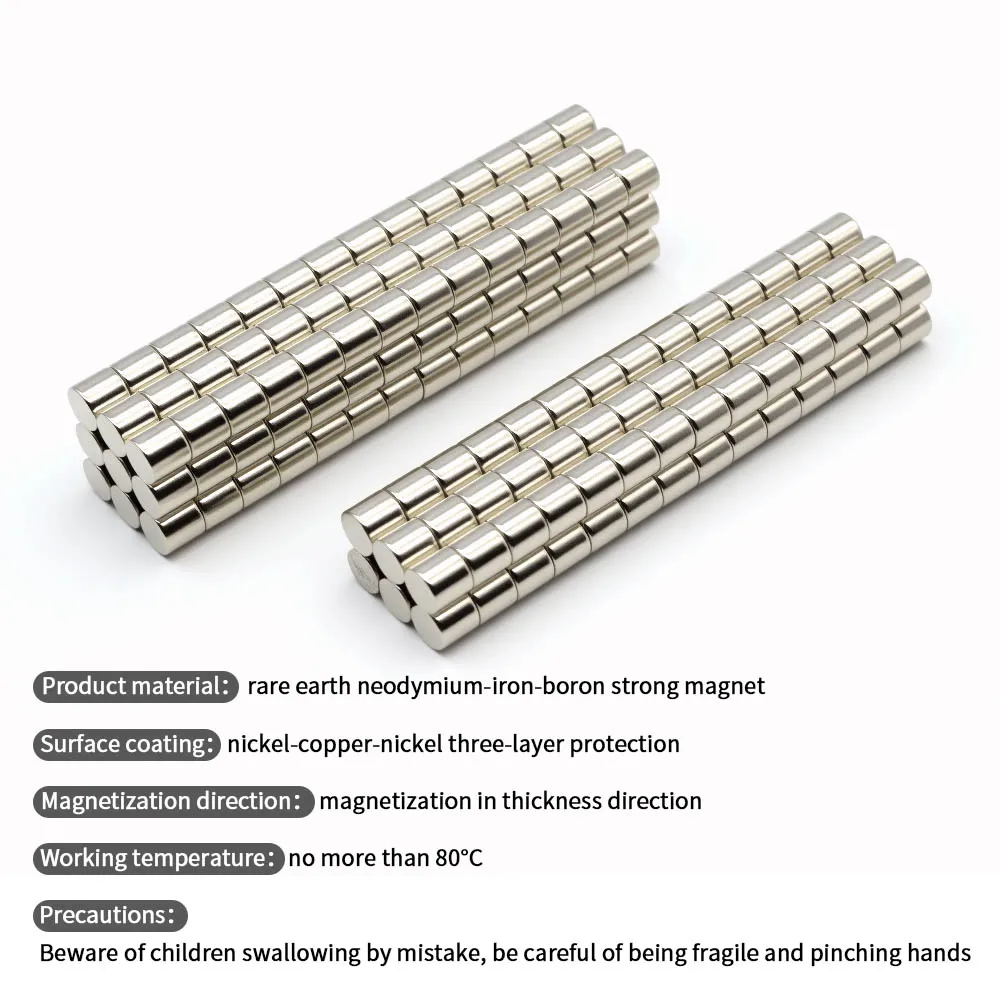 8x8 مللي متر سوبر قوي مغناطيس النيوديميوم N35 ندفيب المغناطيسي الدائم imanes جولة مغناطيس قوي مغناطيس الثلاجة