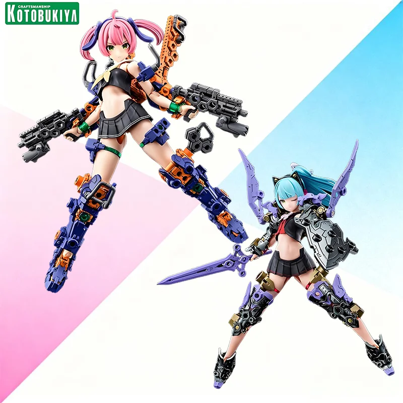 

Kotobukiya Megami Device BUSTER DOLL: Gunner Midnight Fangs/рыцарь, тьма, коготь, фигурка, сборка, игрушки, коллекционные