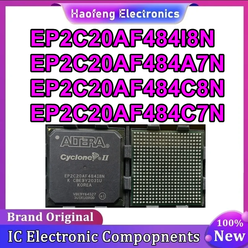EP2C20AF484I8N EP2C20AF484A7N EP2C20AF484C8N EP2C20AF484C7N FBGA-484 IC Chip 100% New Original in stock