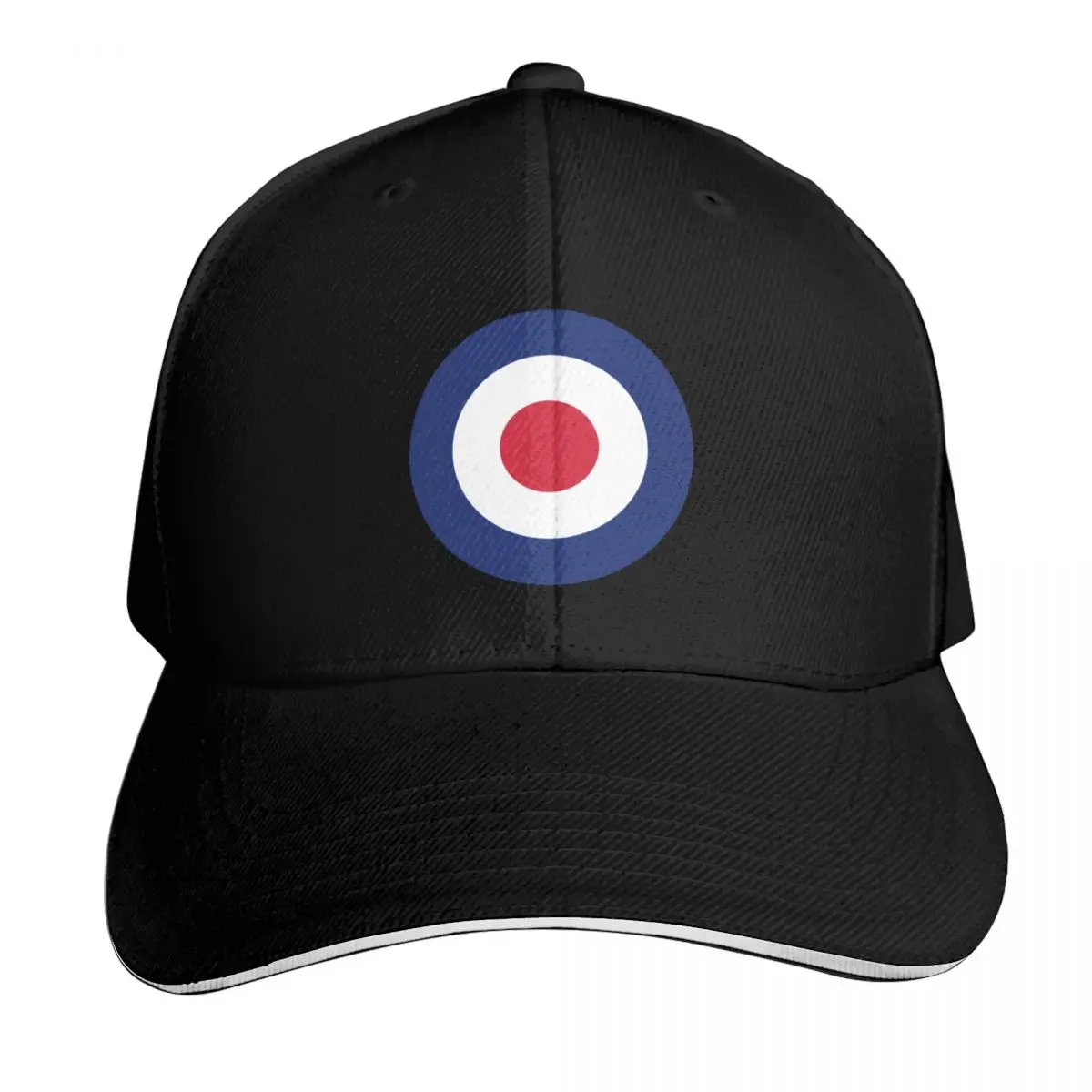 Mod Target Baseball Cap Sun Protection UPF 50+ Breathable Mesh Back Adjustable Buckle Closure