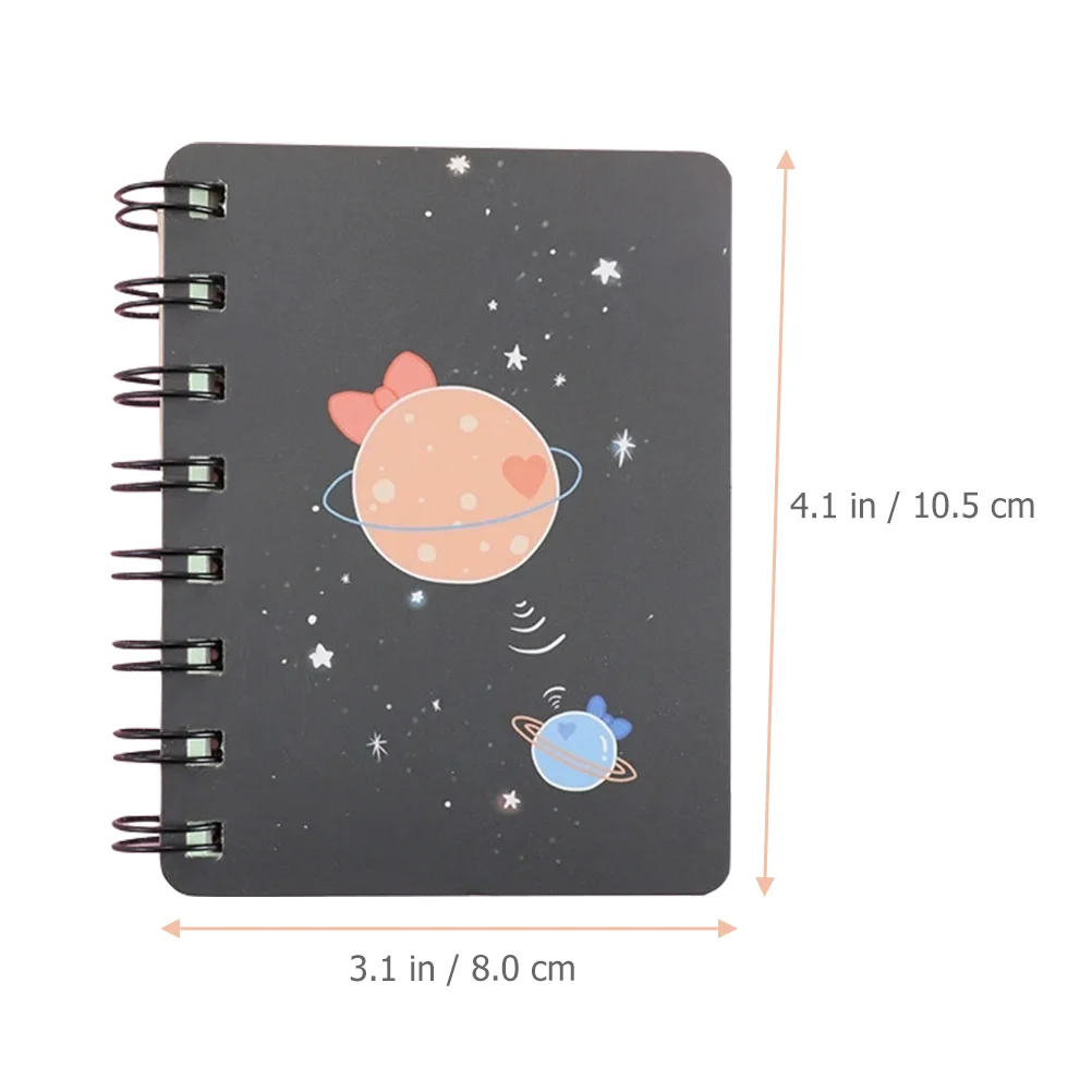 16 Pcs Portable Notebook Notebooks for Taking Mini Spiral Paper Small Work Pocket Sized Pads Cute