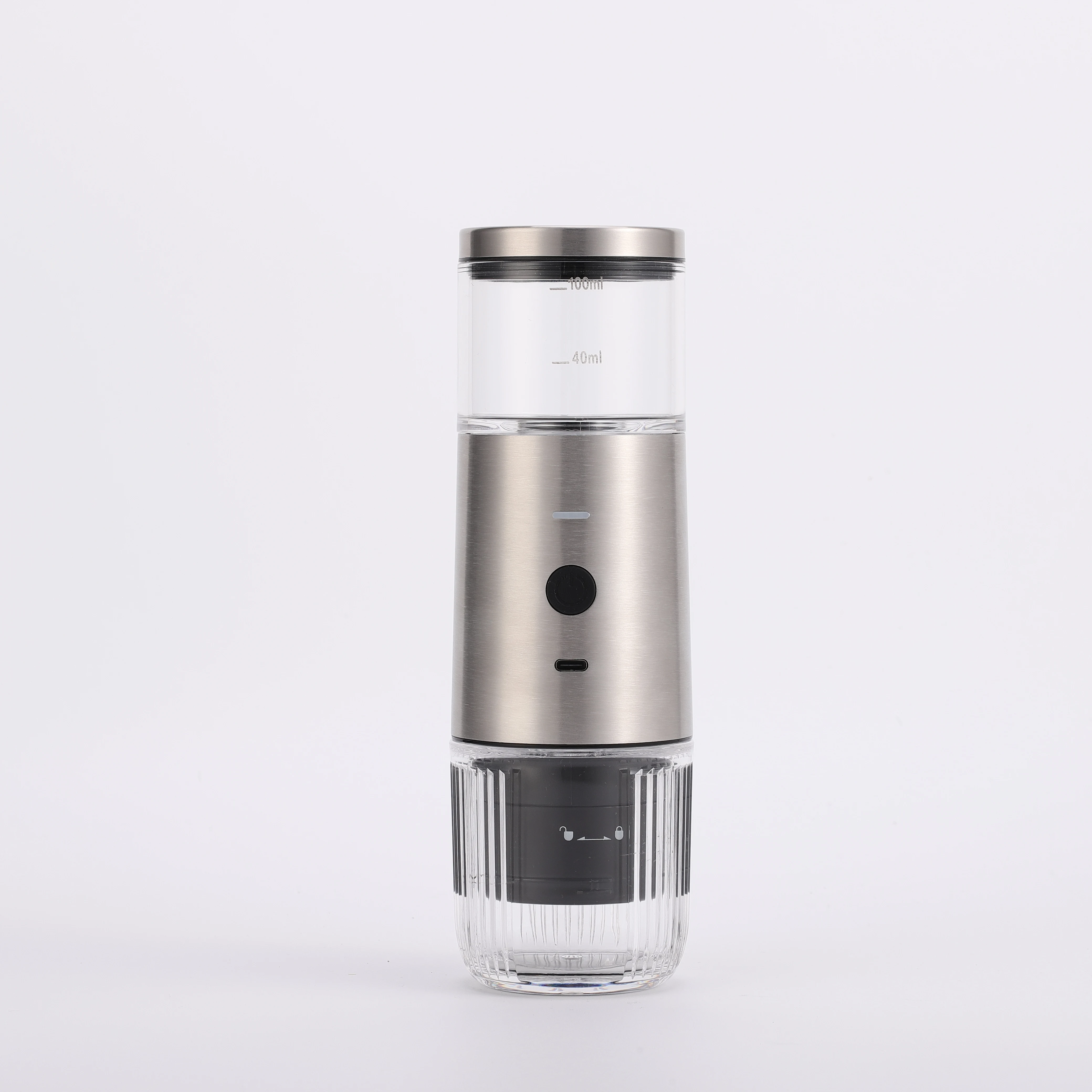 

Hot Rechargeable New Outdoor Automatic Portable Espresso Machine Powder Coffee and Capsule Coffee Maker for Travelling