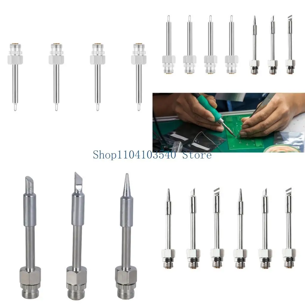 02DC Professional Grade Soldering Iron Tip Heat Resistant Alloy For Accuracy Work