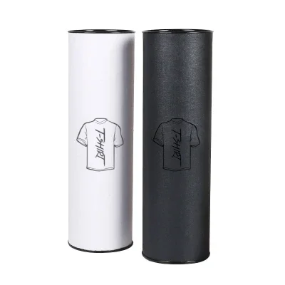 

10pcs White Black Kraft Paper Cardboard Canister Cylinder Round Jar Bottle Packaging Gift Box Paperboard Tube
