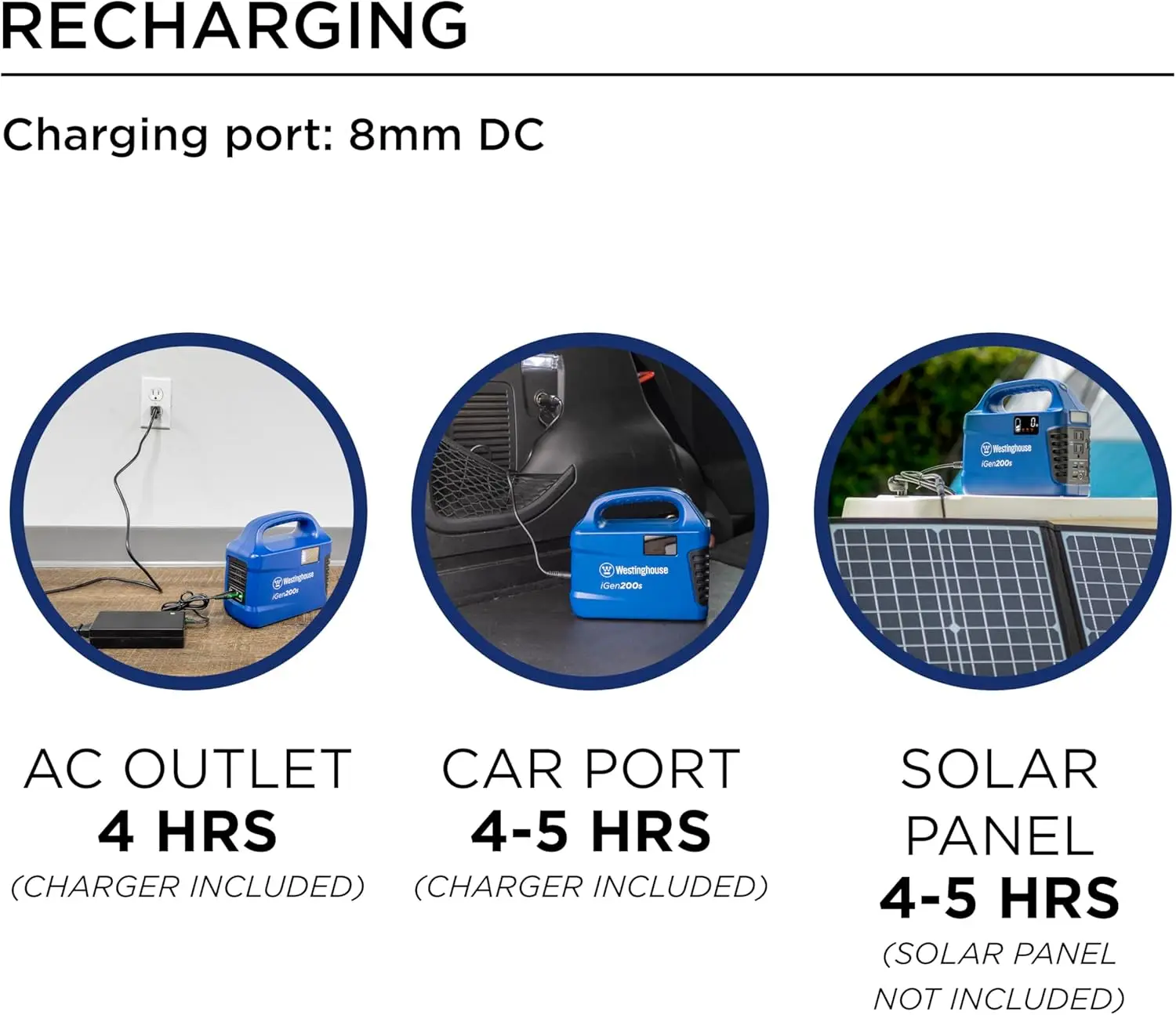 منفذ تيار متردد بموجة جيبية معدلة، بطارية ليثيوم احتياطية للتخييم، محطة طاقة محمولة بقوة 300 وات في الساعة ومولد طاقة شمسية
