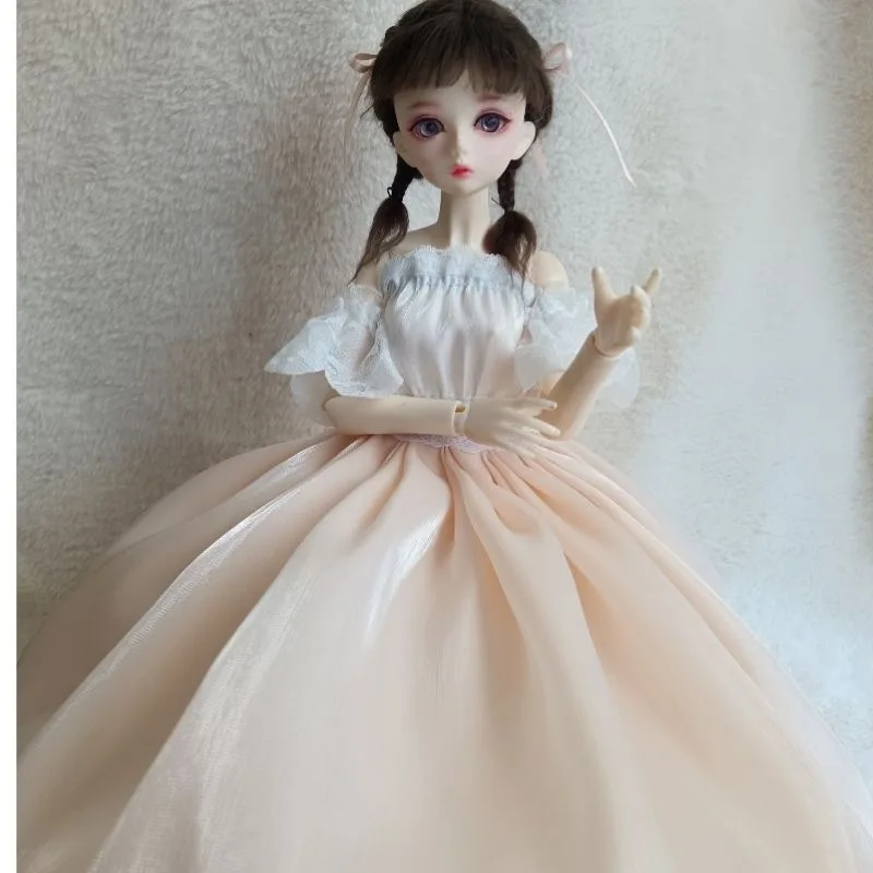 

Игрушечное Платье 45 см 60 см, одежда для куклы, 1/3 1/4 BJD карманная юбка, бесплатная доставка