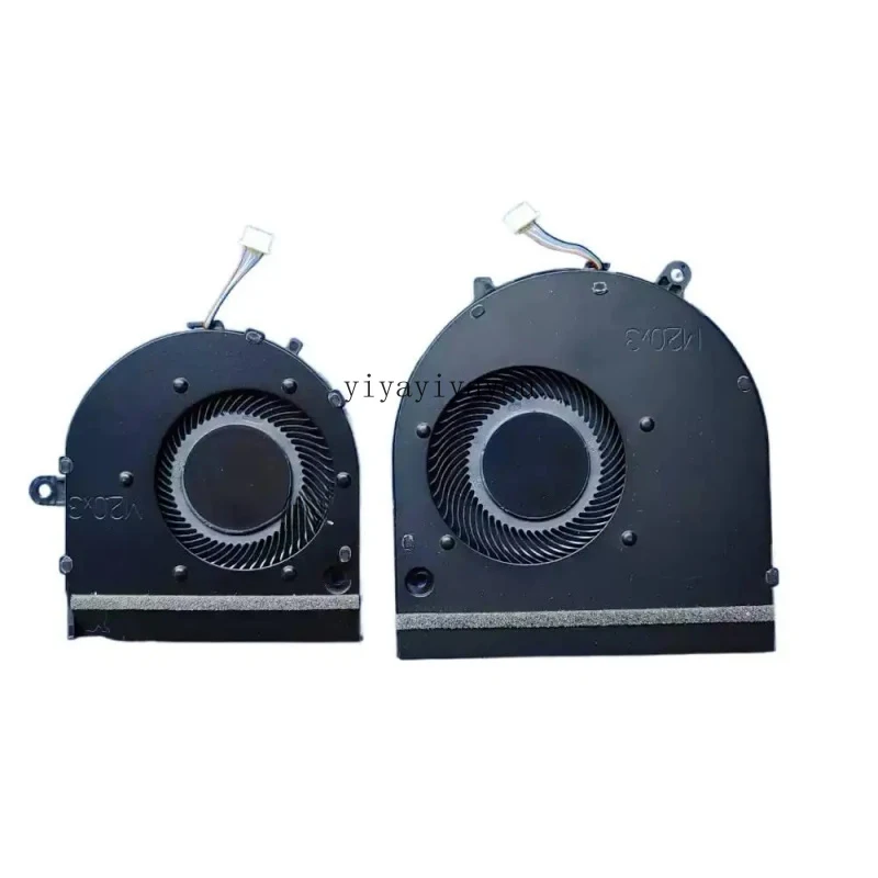 5V Notebook PC Cooler Cooling Fans For HP ENVY 17-CG 17m-CG TPN-C146 17-cg1356 L87962 L87961-001 Processor Graphics card fan New