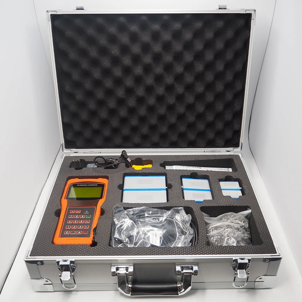 

Hot Sale AICE TECH Portable Clamp-on Ultrasonic Flowmeter for Water Dn20-6000mm Hand Held Digital Flow Meter RC-TDS-100H