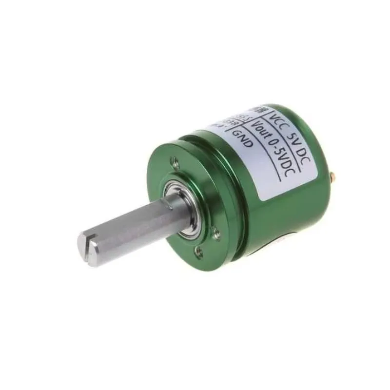 

Angle sensor Hall effect potentiometer Analog sensor Rotational displacement Non-contact instrument DC 5V 10166