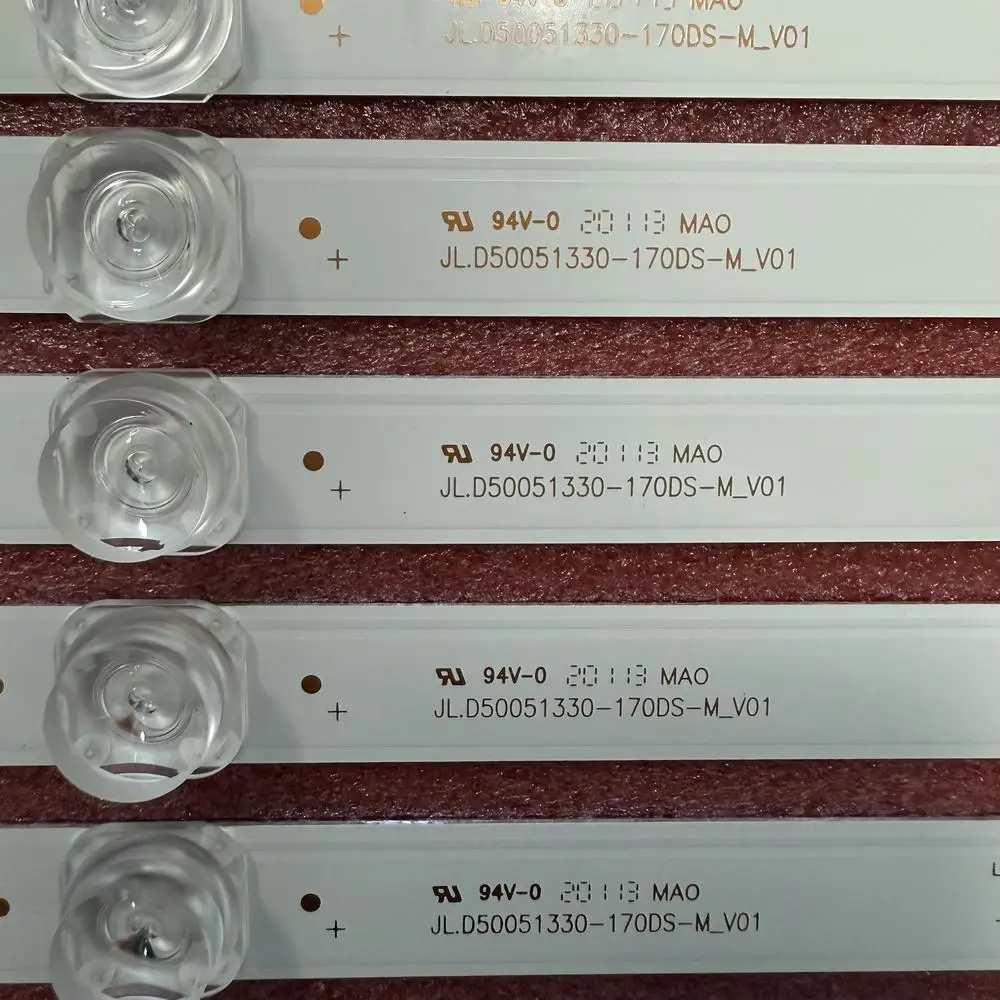 5LED 488mm LED strip for TD SYSTEMS K50DLM8F K50DLM8FS K50DL8FS Polaroid 50TR7U Makena 50s7 JL.D50051330-170DS-M_V01 170AS