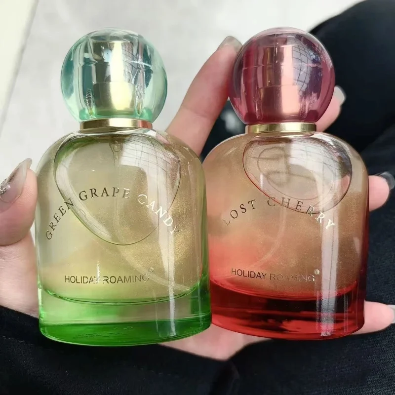 

Russia Popular Women Eau De Parfum 50ml Orange Grape Cherry Scents Long-lasting Light Fragrance Women Natural Fruity Perfume