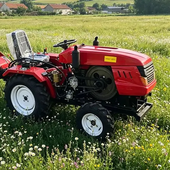 

Customized Long Service Life Wheel Micro Tiller, Four Wheel Rotary Tiller & Ride-On Plowing Tractor