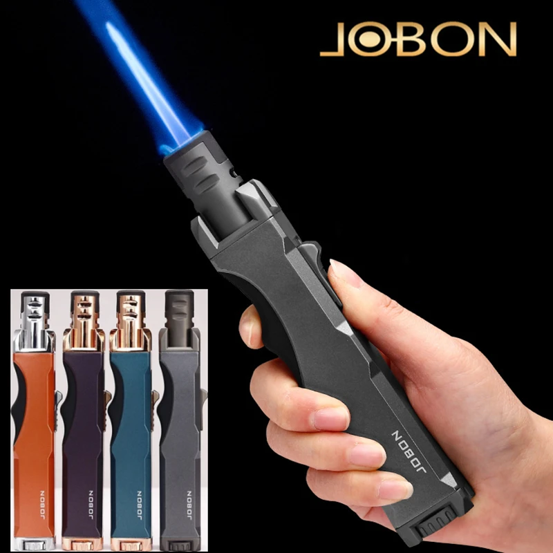 

JOBON metal high-energy welding gun lighter outdoor windproof turbine inflatable butane kitchen barbecue welding lighter