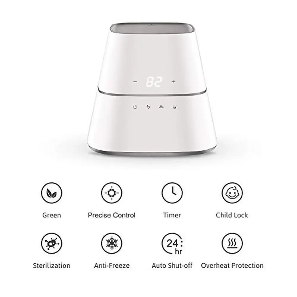 AquaPad CozyFlow Alas Kasur Berpemanas Air Bersertifikat ETL FCC 5 Tahun AquaCare Teknologi Dual-Tank AirQuiet Aman Cerdas Hijau Mikrofiber