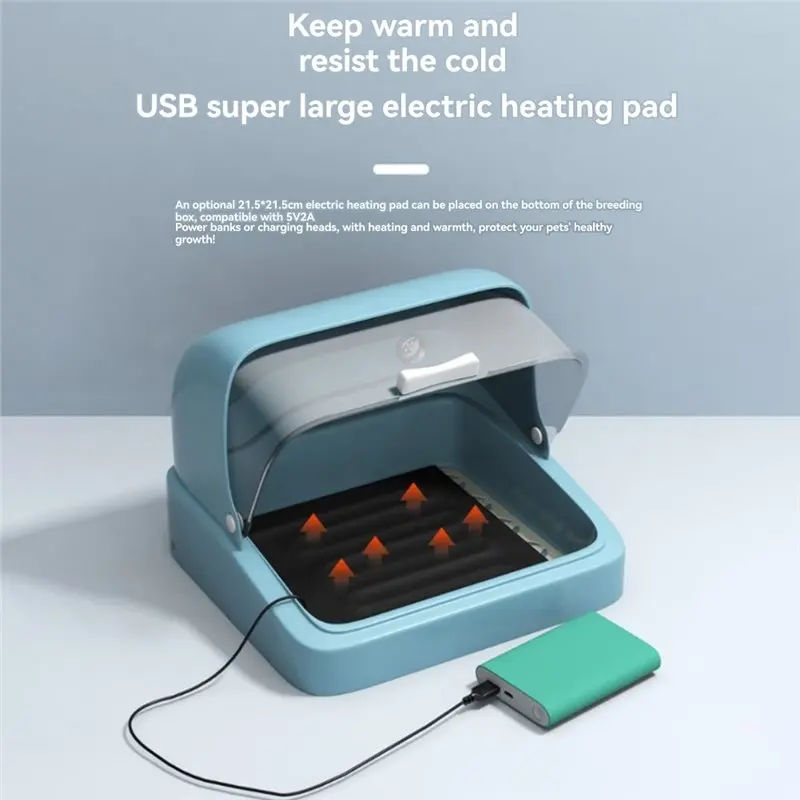 AB02 Chick Warmer For Parrots Baby Chick Brooder Brooding Box For Ducks Chickens Duckling