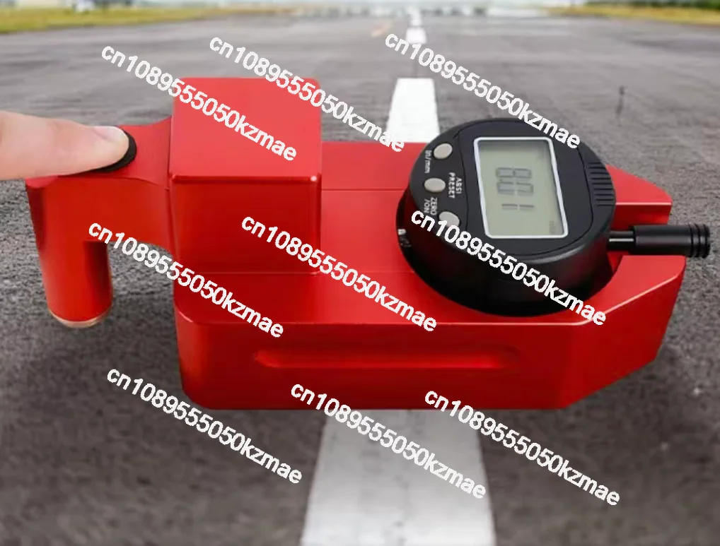 Road Paint Thickness Gauge - High Precision Marking Line Measuring Instrument for Highway/Thermoplastic/Epoxy