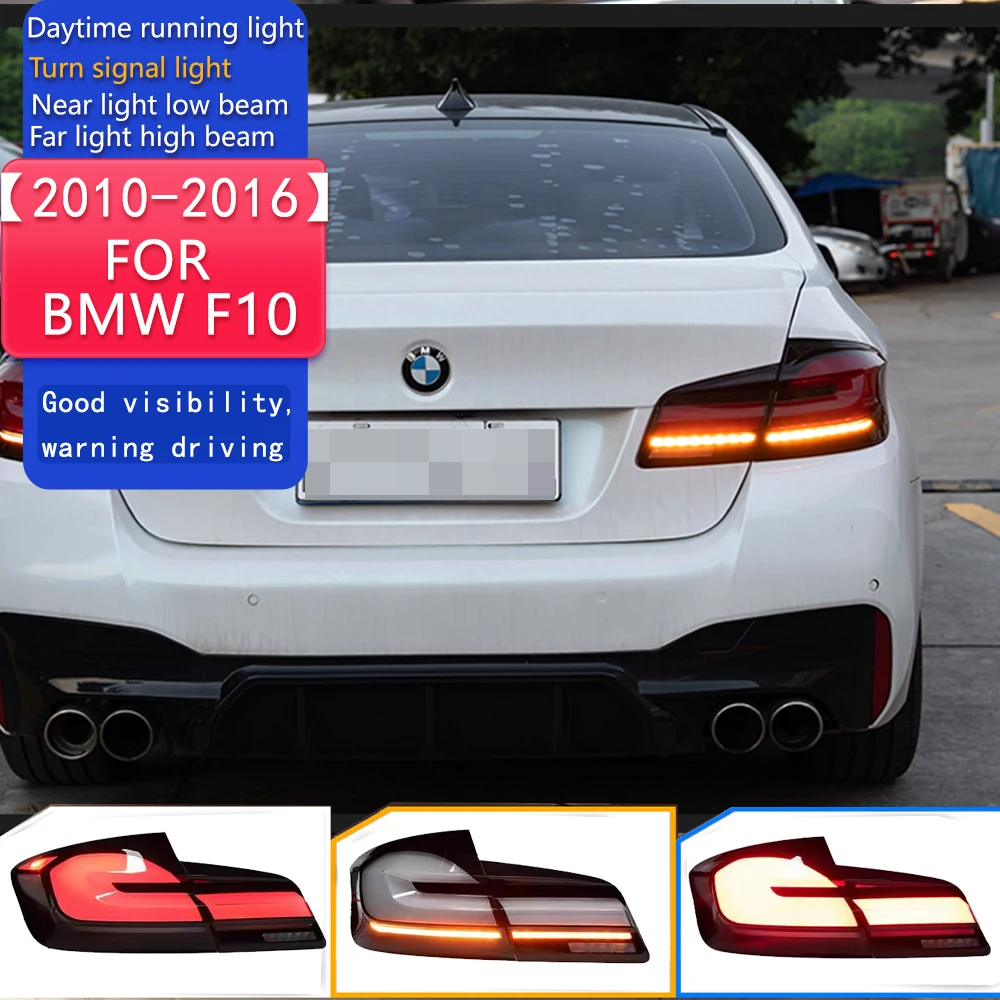 

Автомобильные фары для BMW F10, светодиодный задний фонарь 2010-2016 F18, задний фонарь 520i 525i 528i 530i 535i 540I DRL, тормозной задний ход, автомобильный