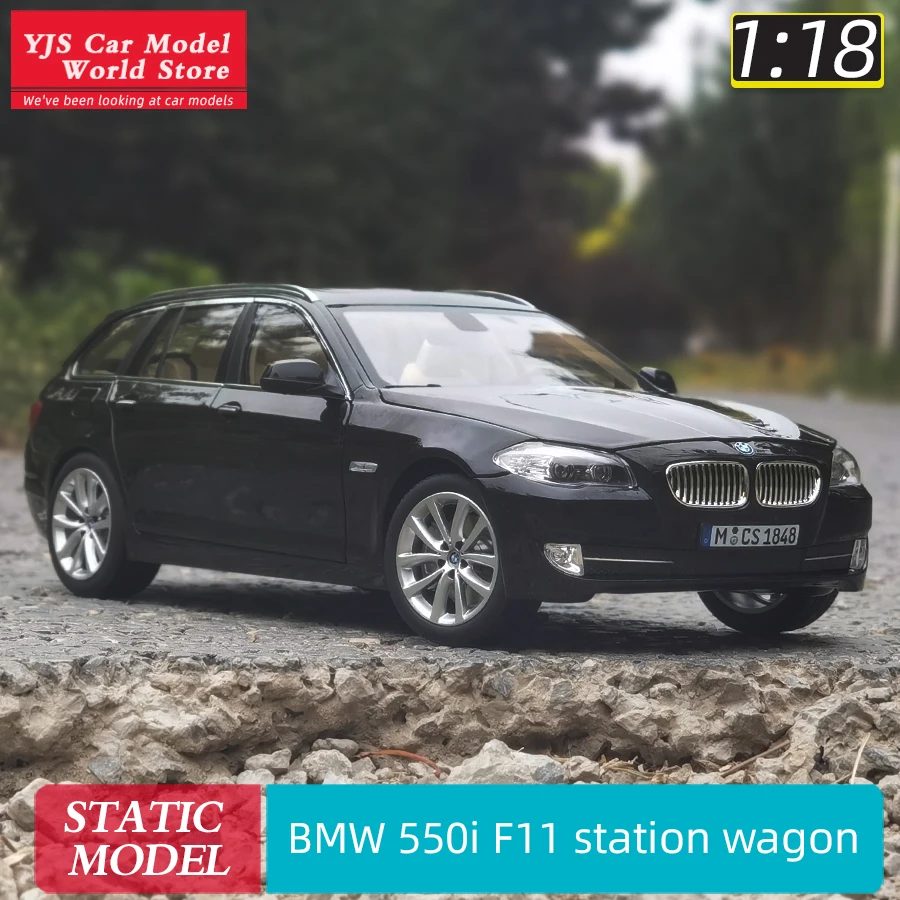 NOREV (OEM) 1:18 FOR BMW 550i F11 Crock BMW 5 Series station wagon Car model Metal static decoration holiday gift