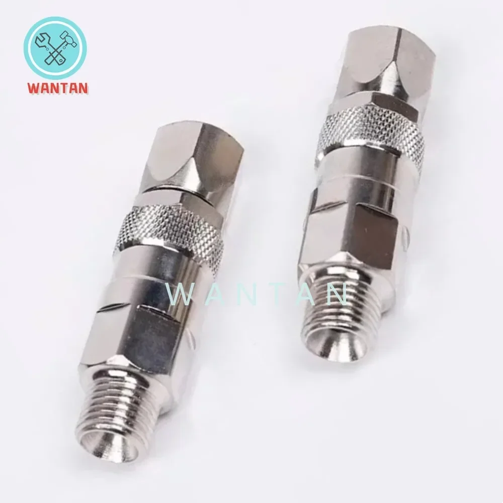 Hose Swivel Joint  360 Degree 1/4 Inch Stainless Steel Airless High Pressure for Spray Airless Hose Pipe Connector