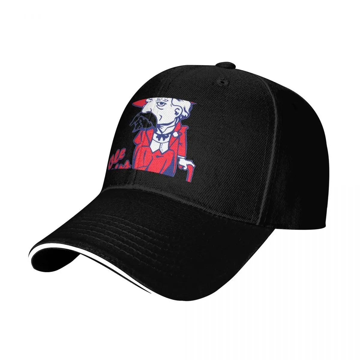 Originals Colonel Reb Baseball Cap Strapback Dad Hat Six Panel Structured Crown Sun Protection UPF 50+