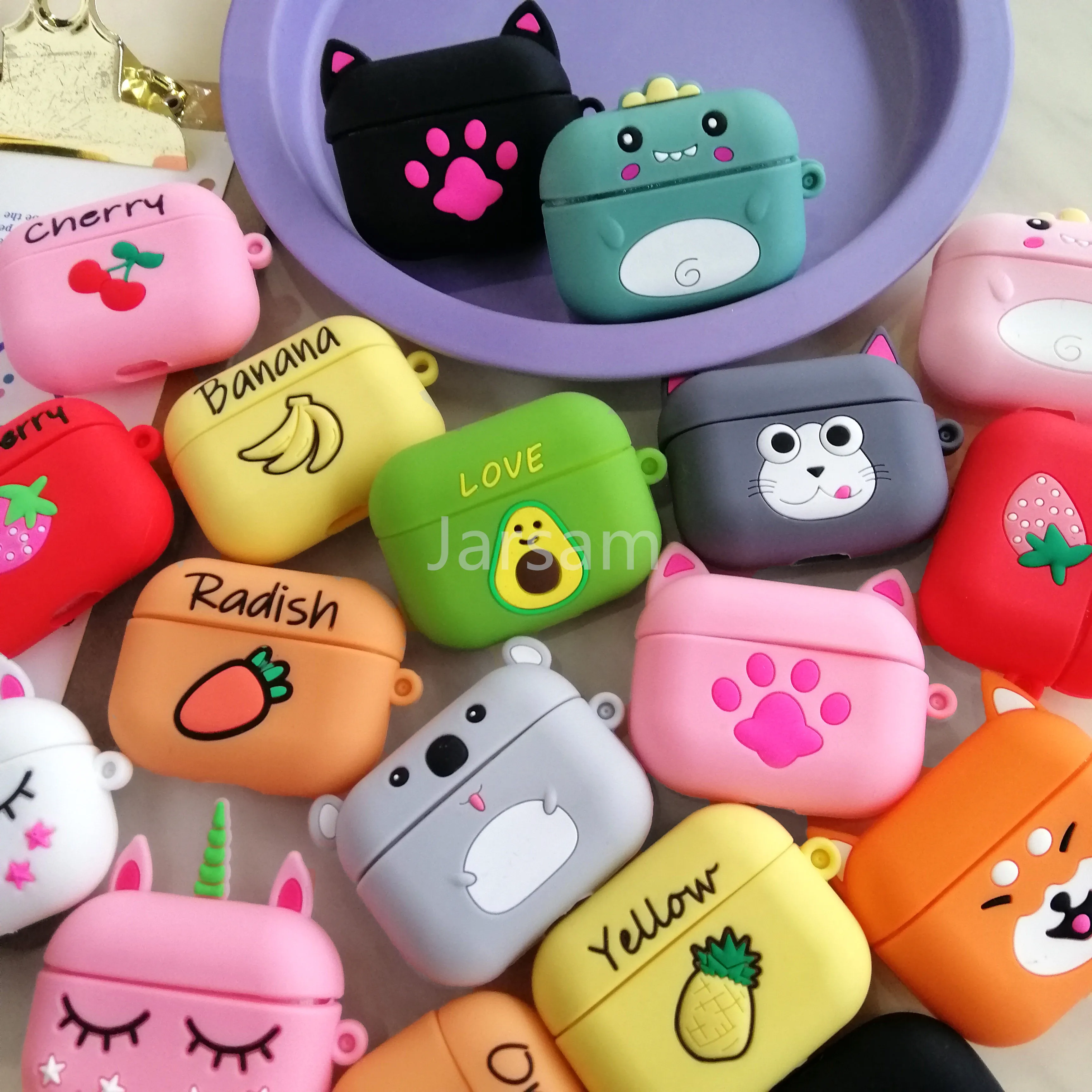 Cute Cartoon Silicone Cover Case For Airpods Pro Case 2022 for airpod 2 pro For Air Pods Pro Earphone Accessories