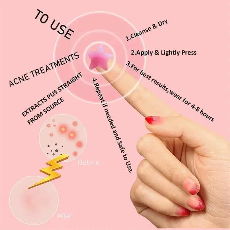 Olio per alberi da tè + Centella Acne Patch Assorbimento della copertura anti-acne Lieve non irritanti Concettore-maschi