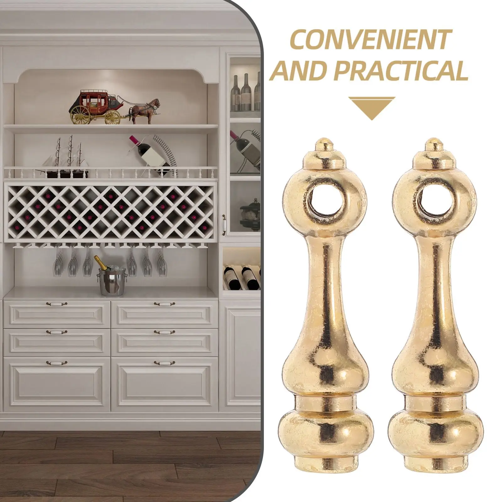 

Alloy Railing Post Caps Fence Accessories Wine Cabinet Hardware Furniture Glass Connectors Cart Post Replacement Bracket Poles