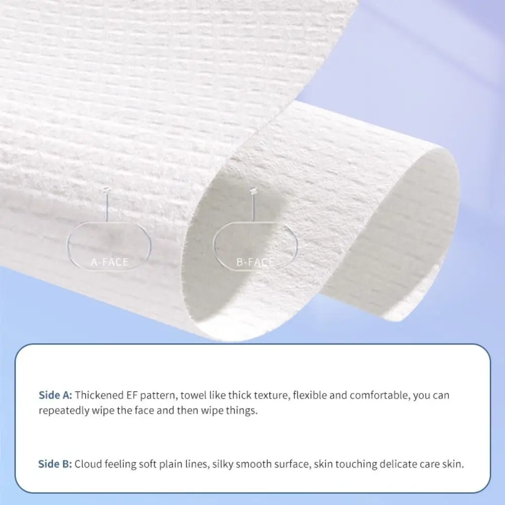 Remover Dry Wipes Disposable Disposable Clean Towels Biobased Ultra Soft Face Towel Cotton Clean Facial Washcloth Face Care - view 4