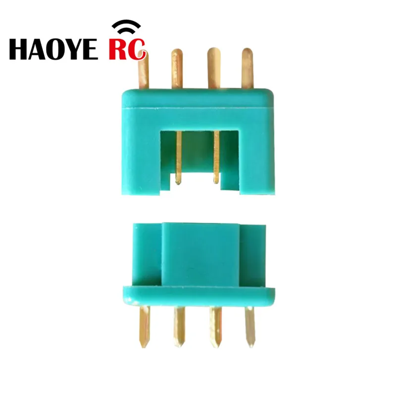 Haoye 5 Pairs MPX Connector 6 Pin Multiplex Plug Gold Plated Pin 30Amp Male Female Connector For RC Aircraft Accessories