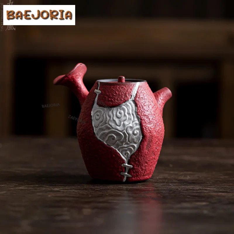 

Чайник для заваривания чая «Благоприятные облака» из красной ягоды боярышника, 140 мл, с ситечком, для зеленого чая, подарки, товары для чаепития