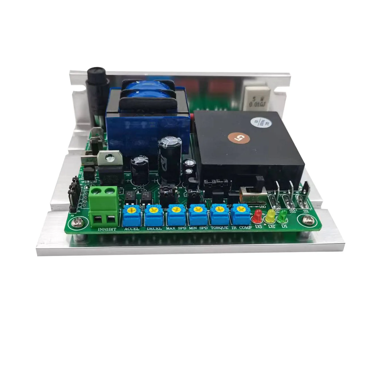 

0.75/1.5 HP 1.0HP Dc Speed Controller Input 115/230 VAC Output 90/180 VDC SCR Chassis DC Motor Speed Controller