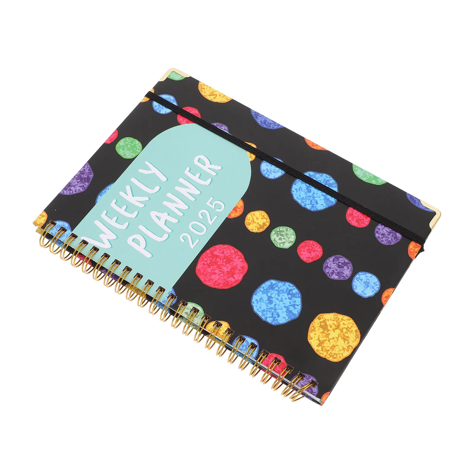 

Еженедельный и ежемесячный планировщик-ежедневник A5 на 2025 год с английским календарем для учителей и студентов