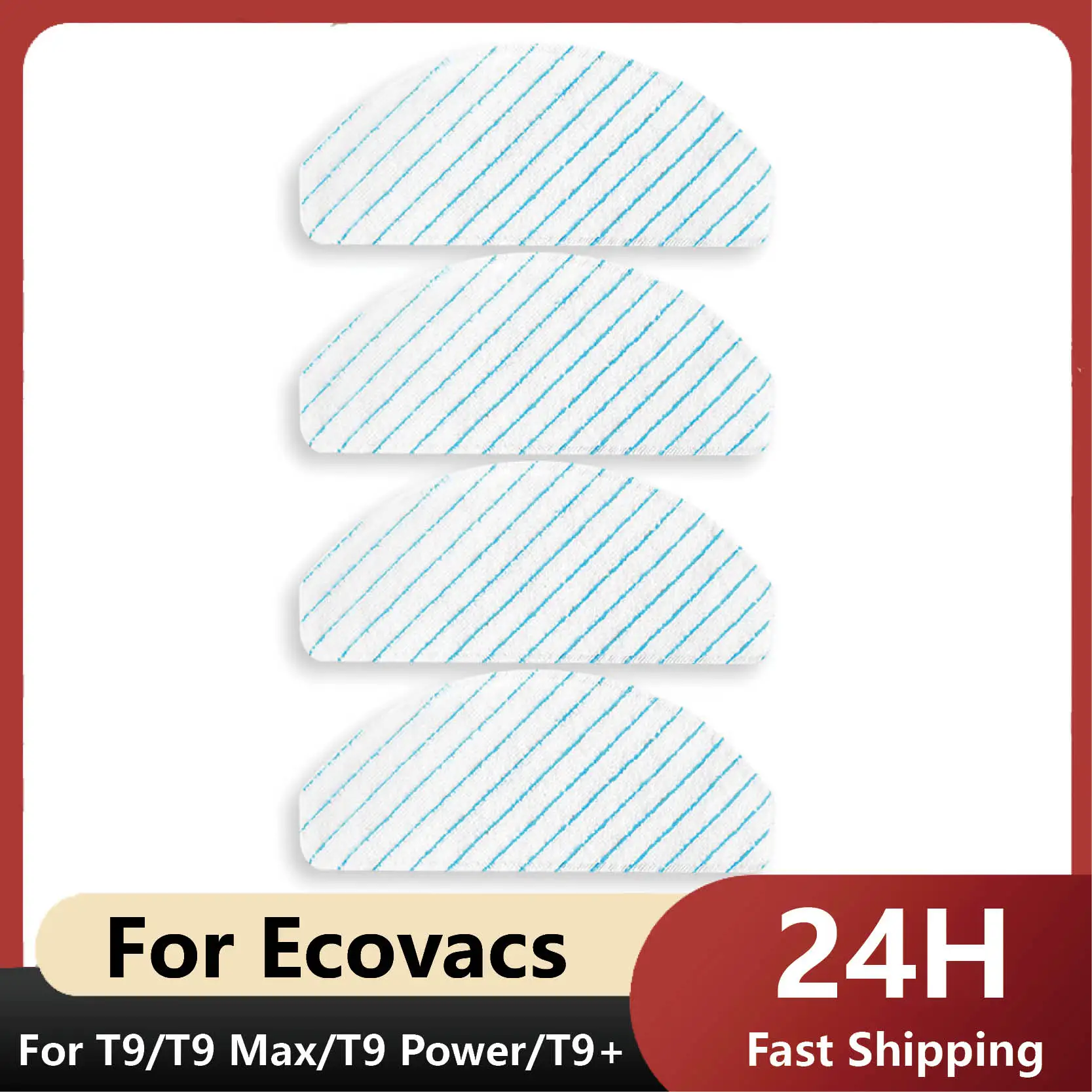 Compatibel Voor Ecovacs Deebot OZMO T9 / T9 Max / T9 Power / T9+ Onderdelen Accessoires Belangrijkste Zijborstel Hepa Filter Mop Stofzak