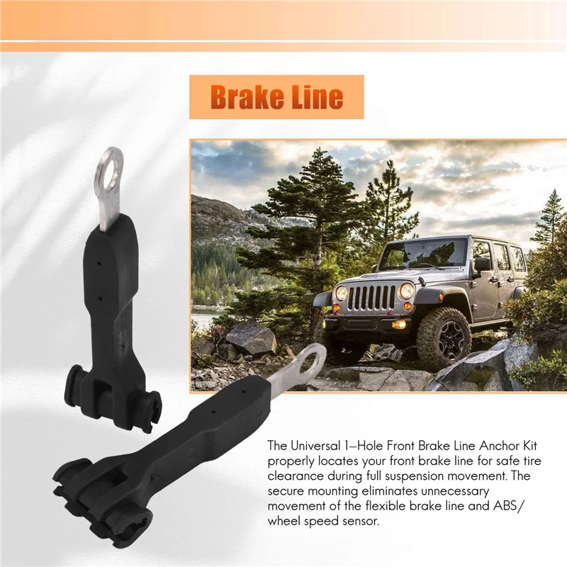 

Комплект анкера передней тормозной линии автомобиля для Jeep Wrangler JK/JKU 2008-2017 1101255