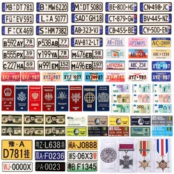 MOC City Building Blocks Kit Printed Tiles Money Bank Cards Passport Numberplate Medal DIY Accessories Mini Brick Toys Boys Gift