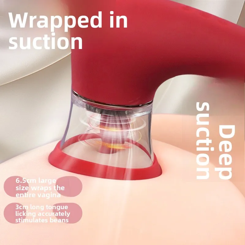 Vibrador Turbo con ventosa para pezón de vacío femenino, juguete Critolis, vibradores de succión potentes, productos de succión para lamer la lengua para niñas