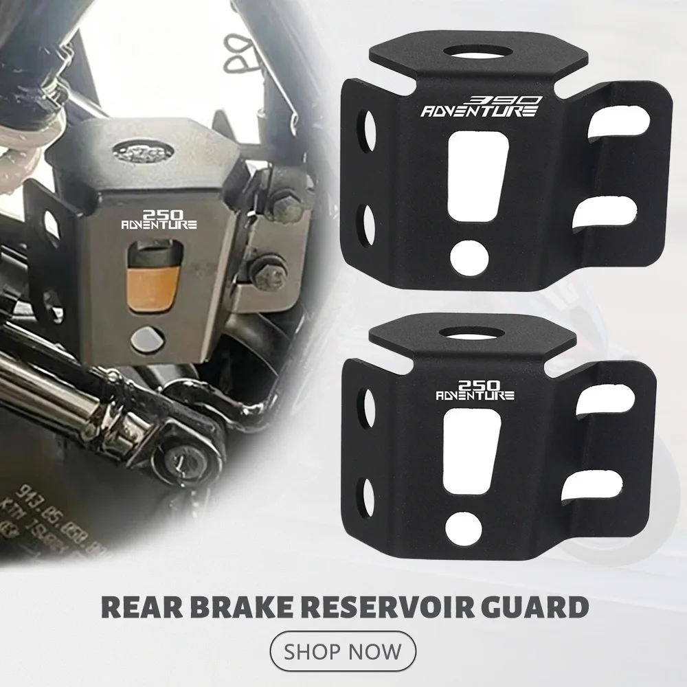 

For KTM 250ADV 390 Adventure 2019-2026 2025 Motorcycle Accessories 250ADVENTURE Rear Brake Fluid Reservoir Cover Guard Protector