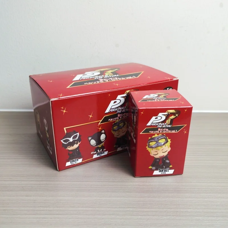 New Persona 5 The Royal Sleeping Shoulder Anime Collectible Figure Action Figure For Desk Decor Joker Mona Skull Panther Fox Toy - view 5
