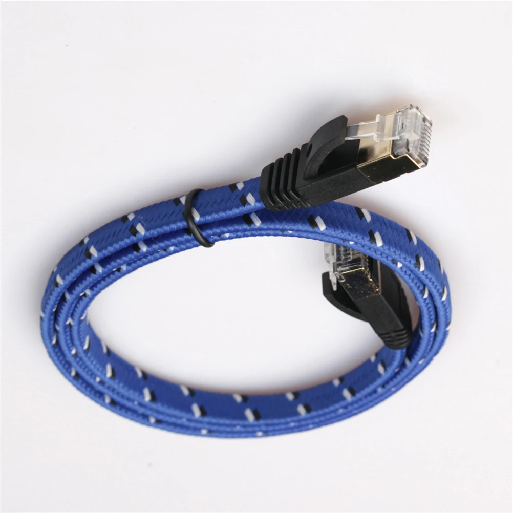 

Premium Cat 7 Ethernet Cable High Speed Network Cord Connectors for LAN Modem Router PC Printers ADSL Box
